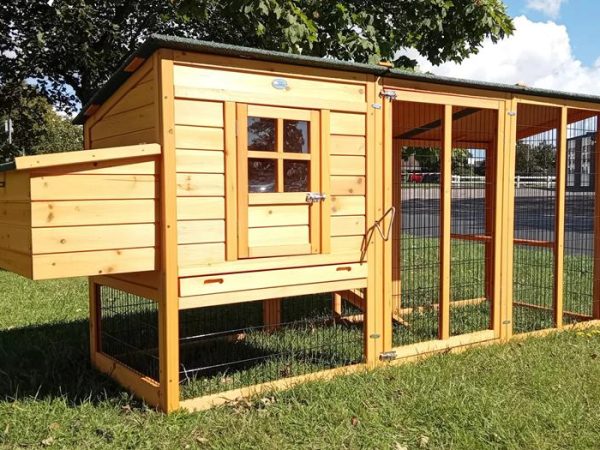 The Cottage With Large Run Chicken Coop