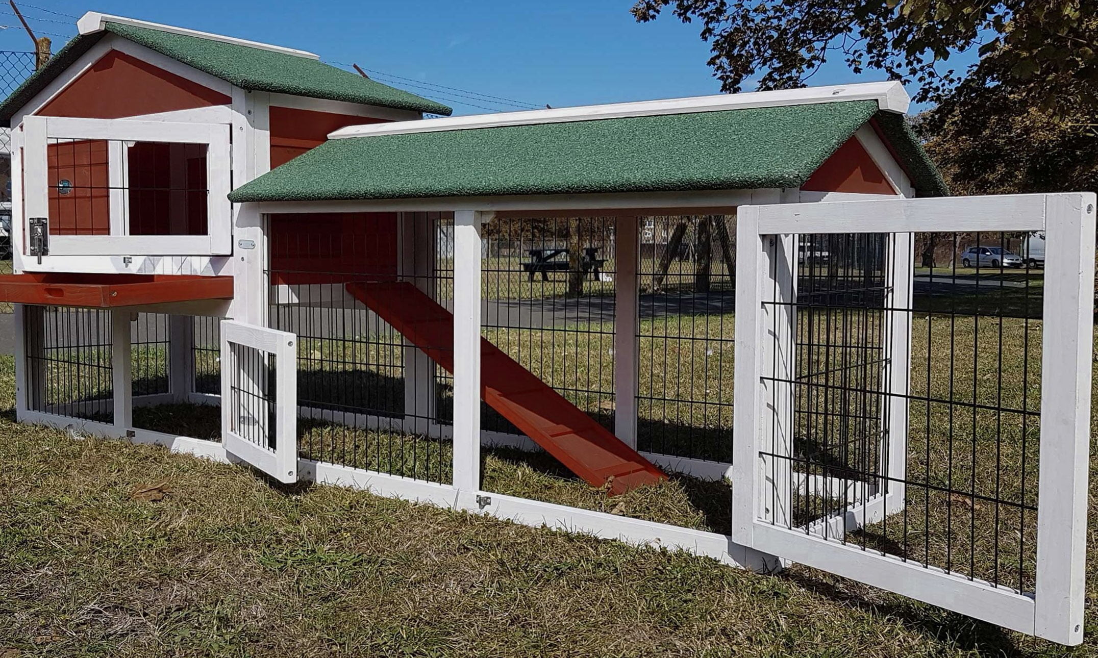 Shadow XL Brown Rabbit Hutch Coops & Hutches UK