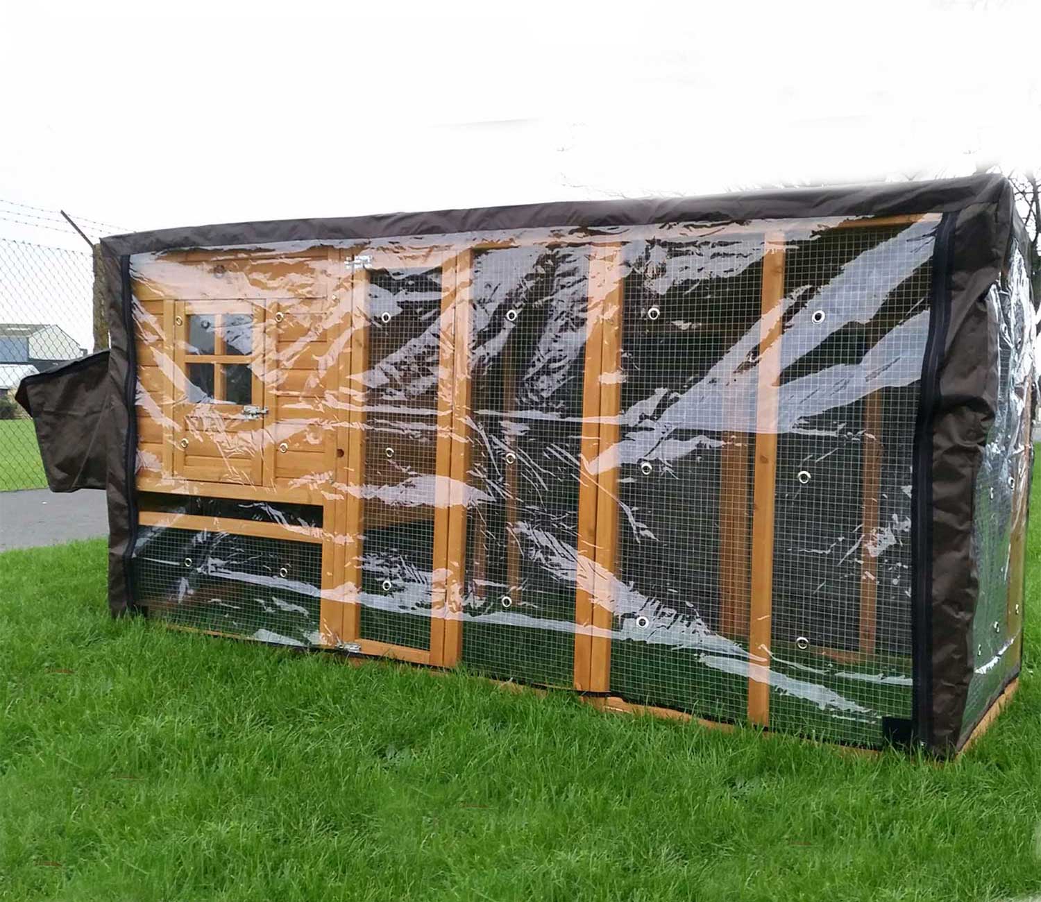 Chicken Coop Thermal Rain Sun Winter Cover Coops & Hutches UK