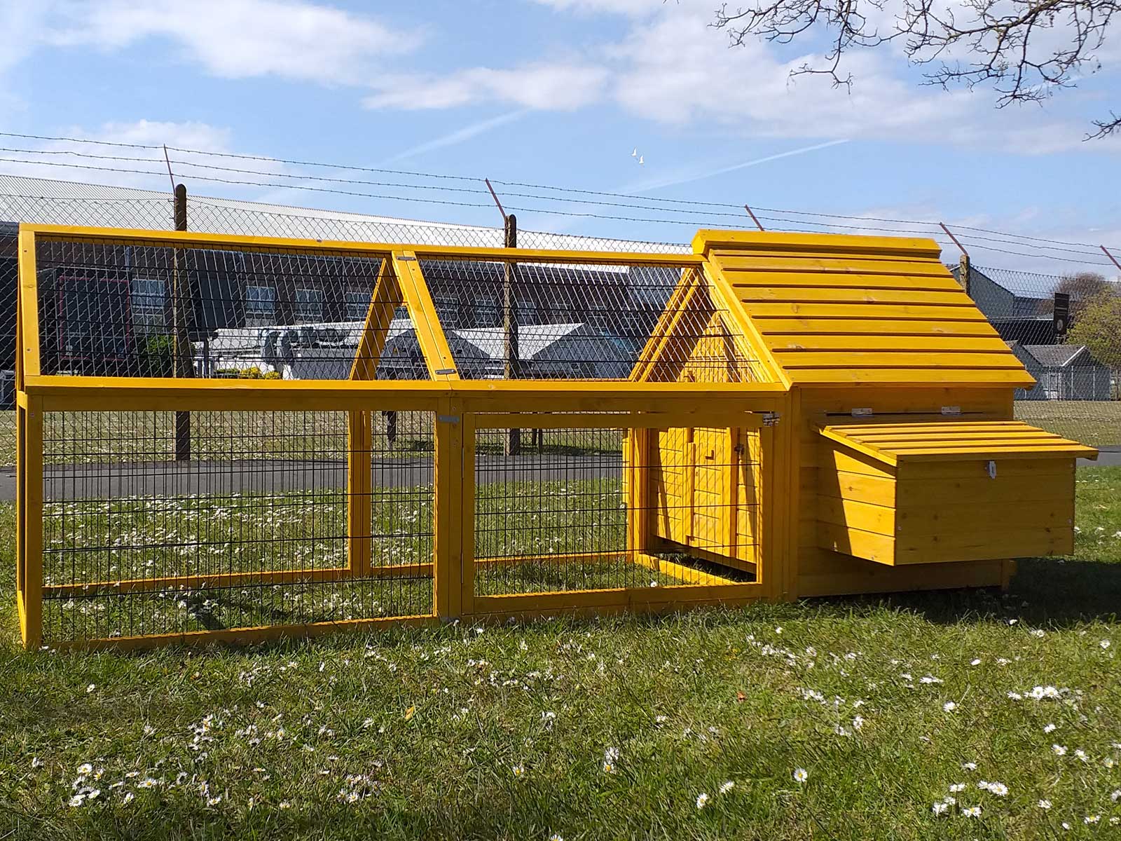 Skylight Cottage Chicken Coop With 2 Meter Run Coops & Hutches UK