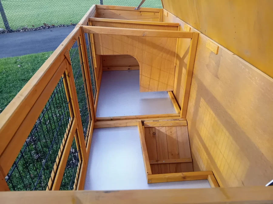 Booster Rabbit Xl THUMPER DELUXE XL Rabbit Hutch – Welfare Standard Approved - Coops ...